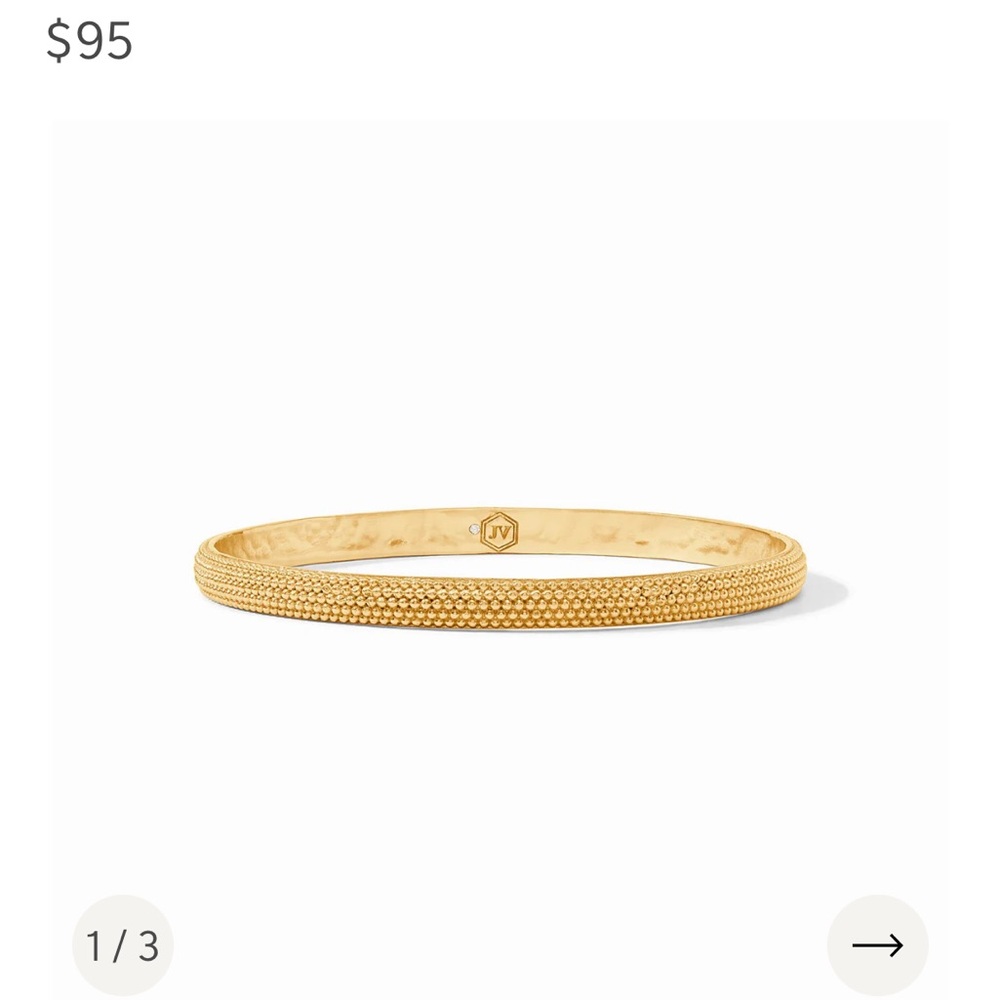 Julie Vos Gold Bangle Bracelet